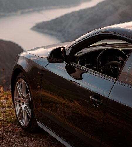 audi car on top